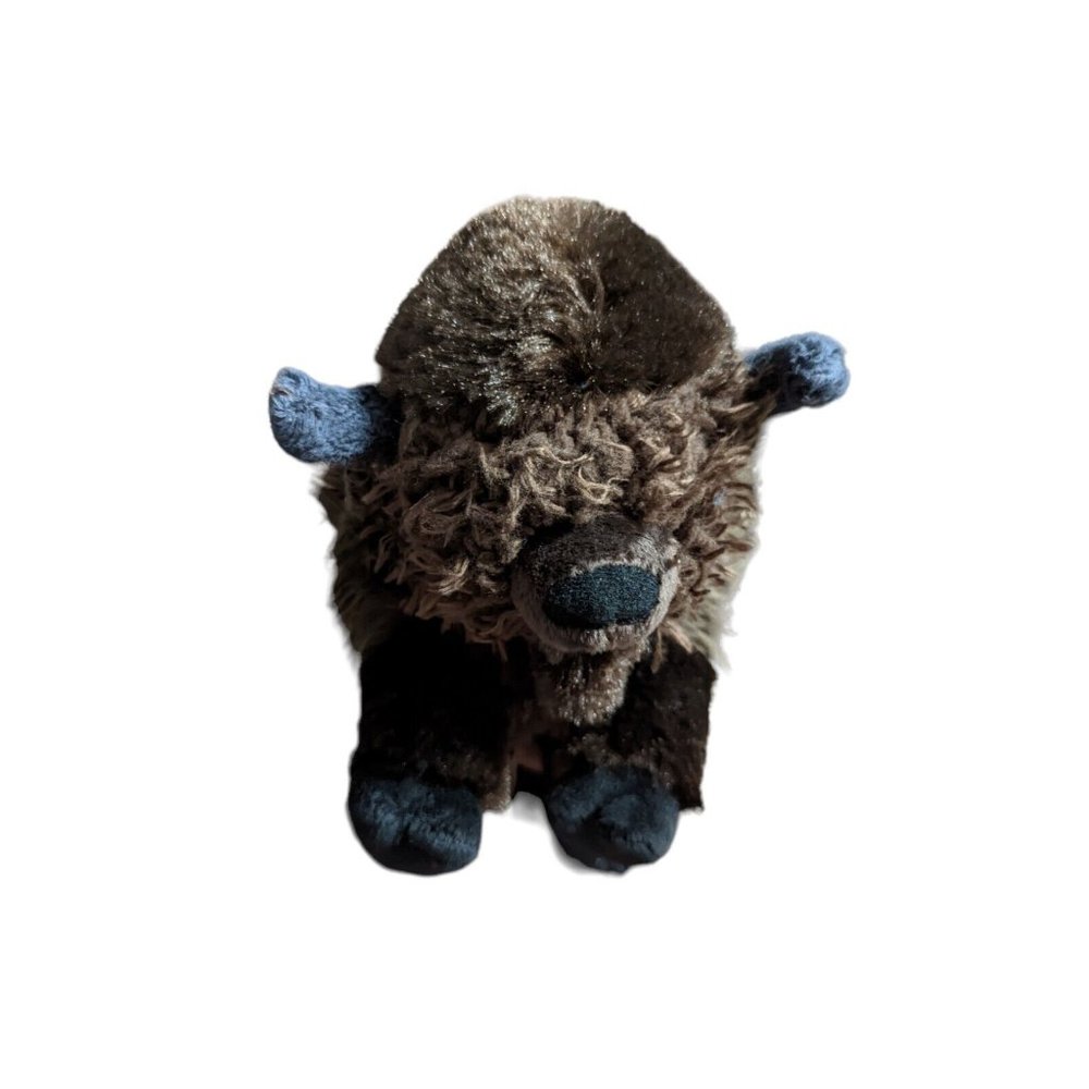Buffalo St. Labre Indian School Bison Plush 10" Soft Toy Fluffy